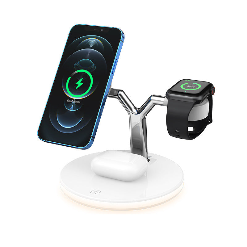 Charge Everything, All at Once — Simple 3-in-1 Magnetic Wireless Charger - Chargenza 