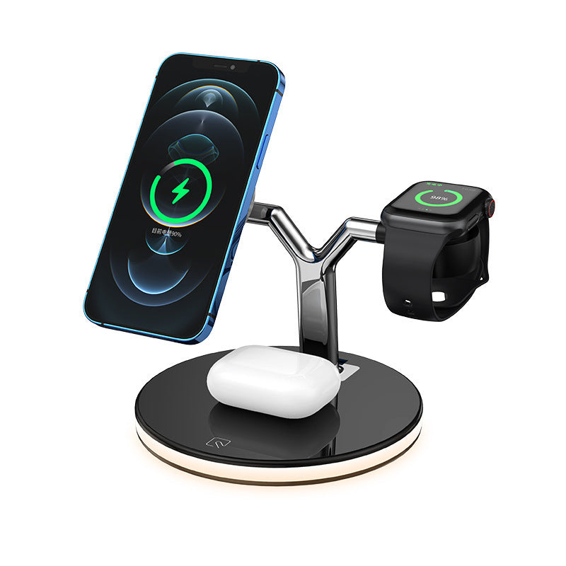 Charge Everything, All at Once — Simple 3-in-1 Magnetic Wireless Charger - Chargenza 
