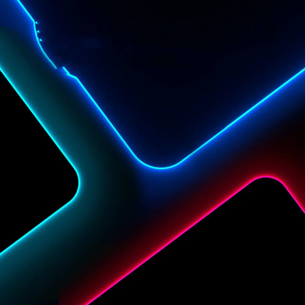 Soft RGB Charging Mouse Pad — Clean Desk, No Cables - InDemandFinds